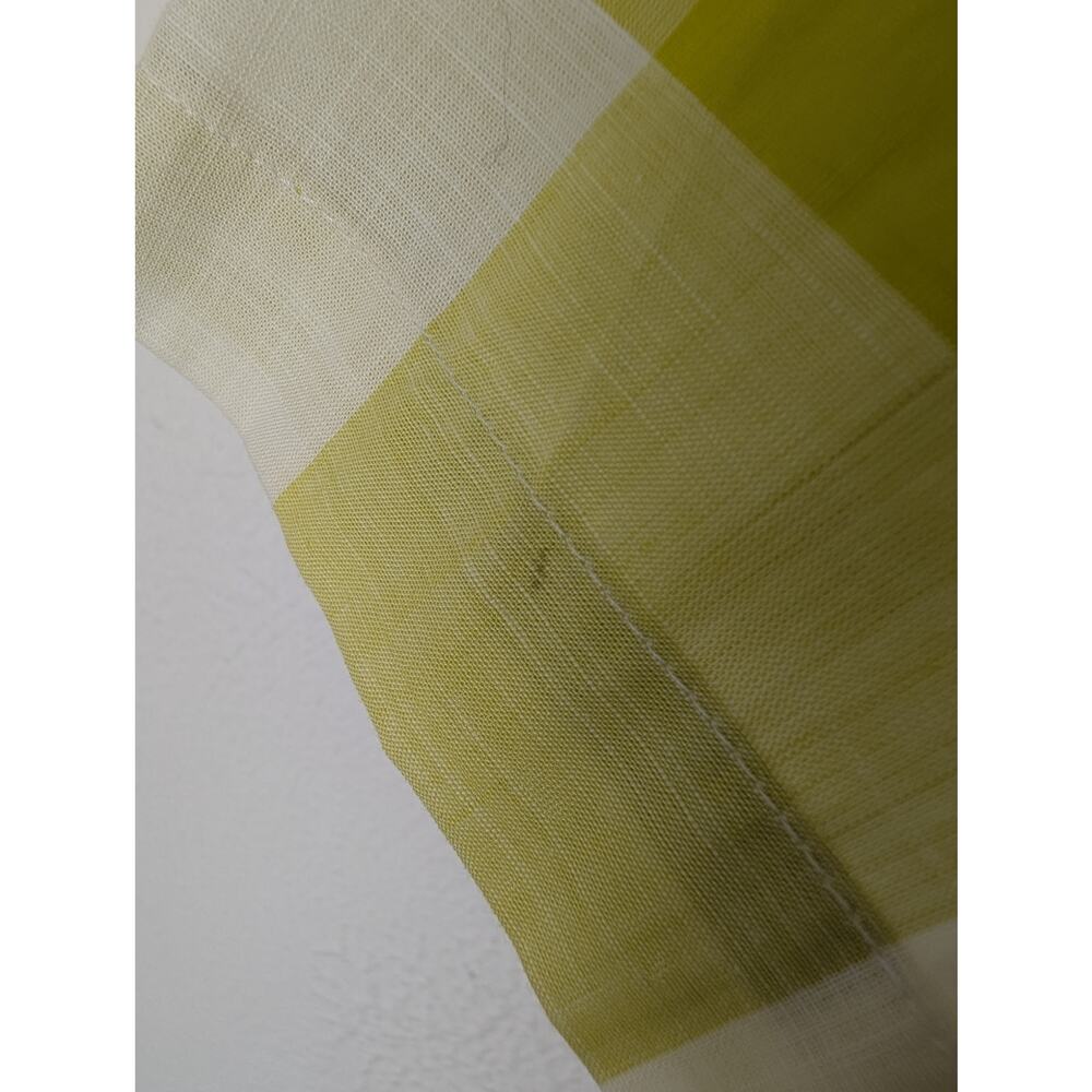 Todd Snyder Albiate Camp Shirt Vintage Plaid Short Sleeves Yellow NWT Size M - Picture 8 of 13